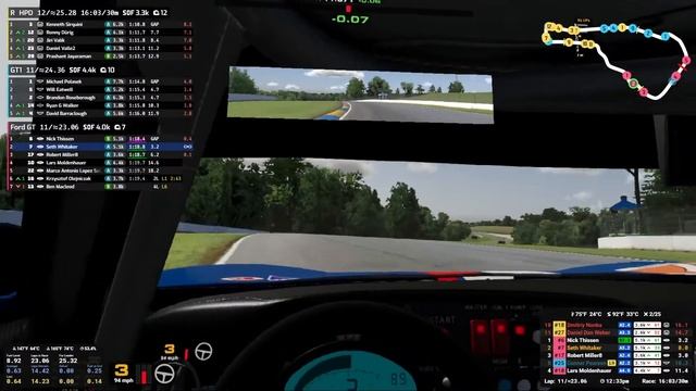 iRacing GT Thrustmaster Challenge - 2024 S1 - W6 - Road Atlanta смотреть онлайн