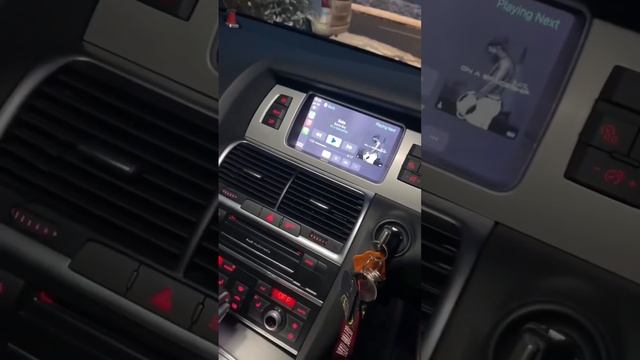 AUDI Q7 INSTALLED WITH APPLE CARPLAY & ANDROID AUTO & SCREEN mirroring/ Youtube #foryou #fyp #audiq смотреть онлайн