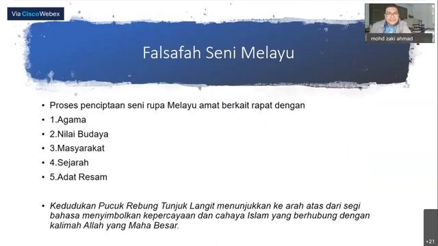 SEDAYA siri 8 PKKSSAAS UPM "Falsafah disebalik Seni dan Budaya" Bersama En Mohd Zaki Ahmad смотреть онлайн