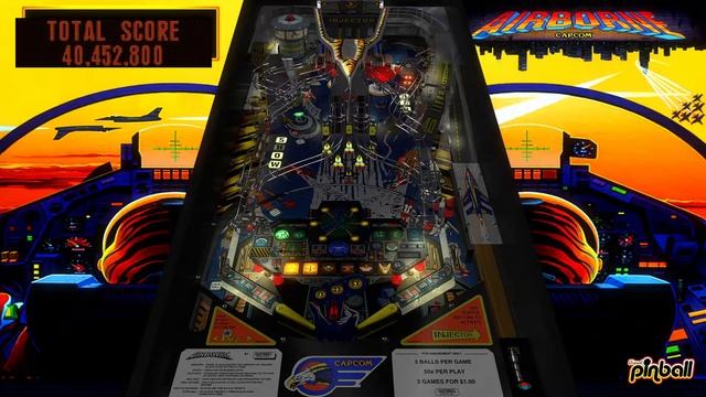 Airborne (Capcom 1996) | Visual Pinball X | Table Snapshot (Desktop Mode) смотреть онлайн