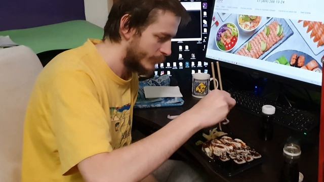 РОЛЛЫ из МНОГО ЛОСОСЯ ☕ вкусная дегустация смотреть онлайн