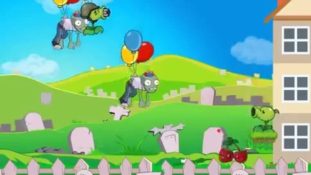 Прохождение игры - Ангри Берс Зомби / Plants Vs Zombies смотреть онлайн