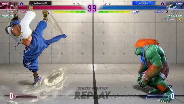 Street Fighter 6 🔥 Nishikin (#1 Blanka) Vs Rashid Players Ranked Match's смотреть онлайн