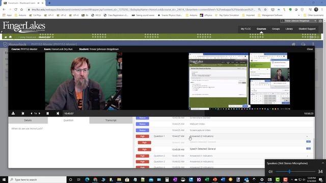 HonorLock Results: What your instructor sees. смотреть онлайн