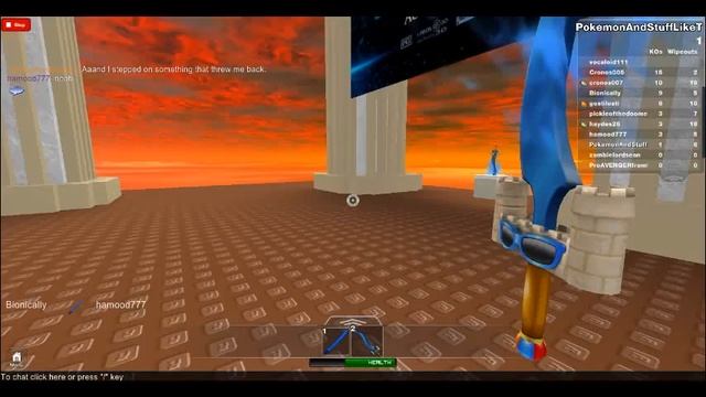 Roblox: Sword Fight On The Heights смотреть онлайн