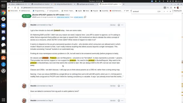 Kubernetes SIG Storage - Object Bucket API Design Meeting 20211104 смотреть онлайн