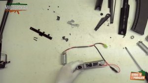 Разборка - сборка АК-105 от Cyma (cm031d)