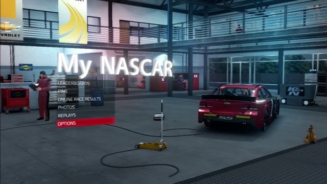 NASCAR '14 Interface options/Paint Booth/game options смотреть онлайн