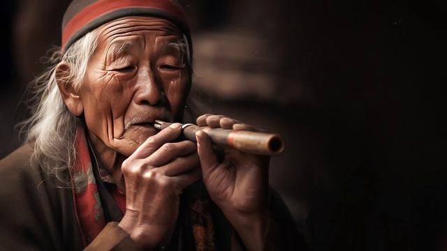 Тибетская лечебная флейта, перестаньте слишком много думать, избавьтесь от стресса, беспокойства смотреть онлайн