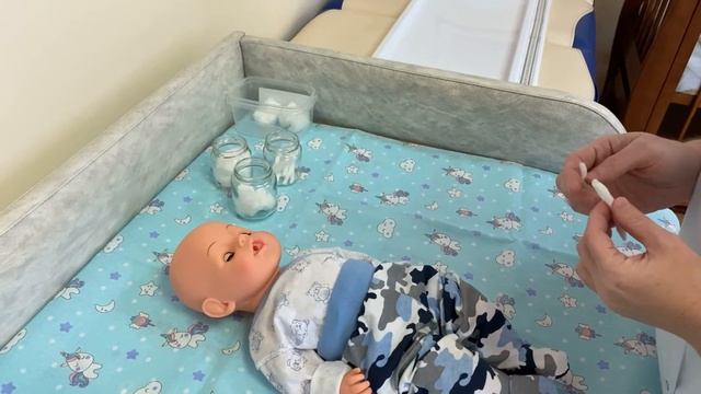 Утренний гигиенический уход за новорожденным смотреть онлайн