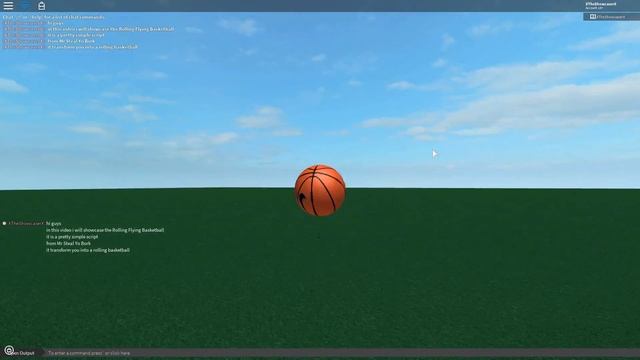 Roblox Script Showcase Episode#617/Rolling Flying Basketball смотреть онлайн