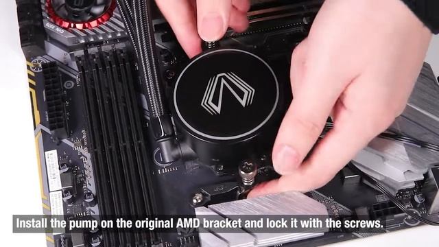 Installation Video of V240 Liquid CPU Cooler смотреть онлайн