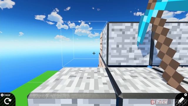 Minecraft Recreated in Game Builder Garage смотреть онлайн