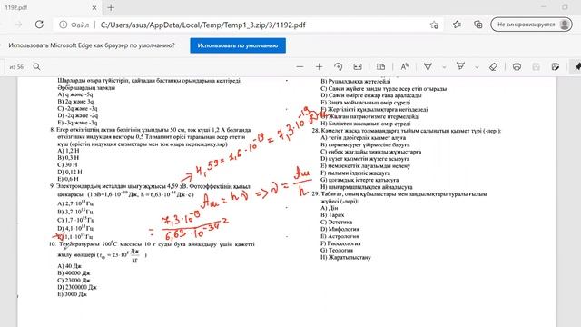 нуска талдау
