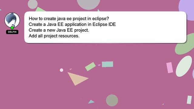 How to create java ee project in eclipse? смотреть онлайн