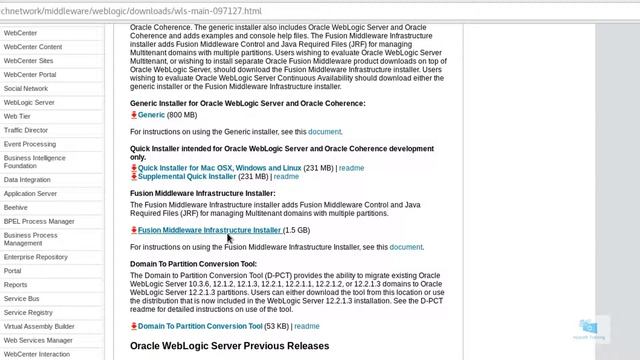Curso Oracle Weblogic 12c desde cero: 4-Descarga de Weblogic смотреть онлайн