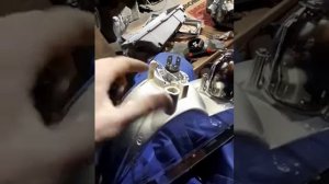 Разборка (распаковка) и ремонт фары шкода октавия тур часть 3