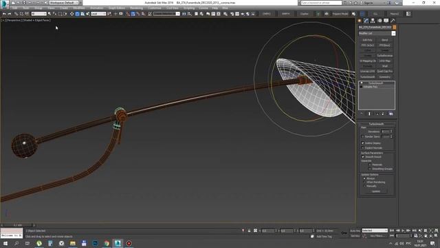 Funambule Adjustable Contemporary Metal Wall Light. 3ddd