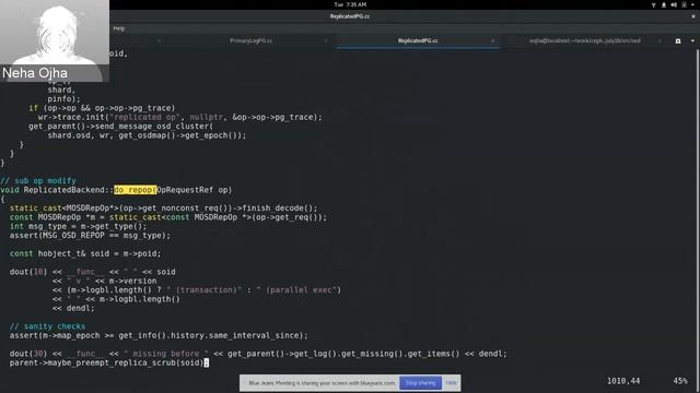Ceph code walk-through: OSD (async) recovery смотреть онлайн