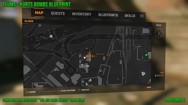 Dying Light - 48 Blueprint Locations in Slums смотреть онлайн