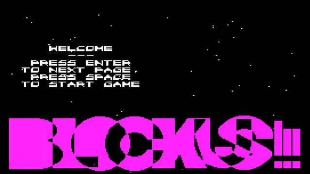 Blockus In 1995 By Bitmunchers Release For SINCLAIR ZX SPECTRUM смотреть онлайн