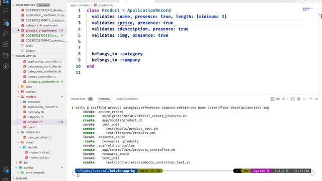 Ruby on rails build shop API with authentication and authorization смотреть онлайн