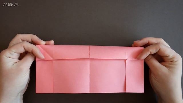 Оригами сердечко из 1 листа бумаги А4 ❤ Как сделать оригами сердце без клея и ножниц ❤ Origami Hear смотреть онлайн