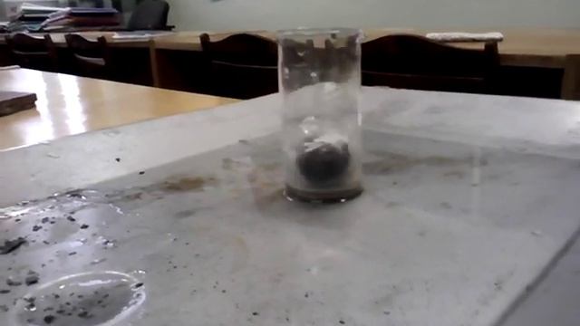 Эффект лейденфроста - раскаленный шарик в воде смотреть онлайн