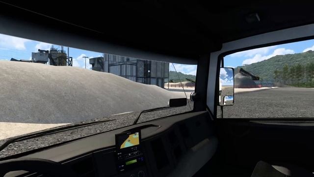 Caçamba Volkswagen VW- 24-280 / saindo da pedreira / Tonhão da boleia / ETS2 смотреть онлайн