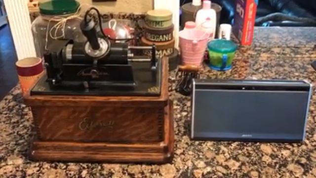 Canaphonic Archivette on Edison Fireside Combination Record Player смотреть онлайн