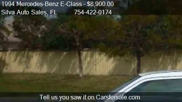 1994 Mercedes-Benz E-Class E420 - for sale in Pompano Beach, FL 33062 смотреть онлайн