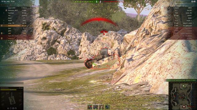 World of Tanks: Base Rush (M2 light gameplay) смотреть онлайн