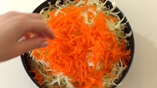 70 Кал. Тушеная капуста с мясом. Stewed cabbage with meat смотреть онлайн