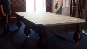 Сборка снукерного стола 10 футов.