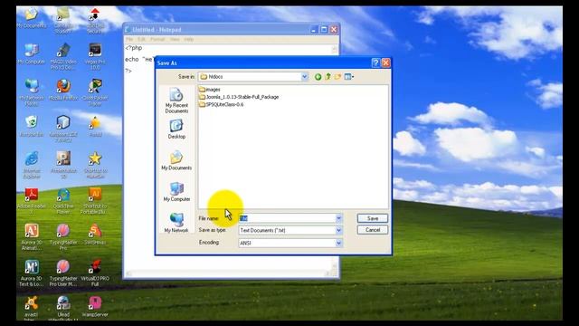 PHP Basic Hello World Tutorial смотреть онлайн