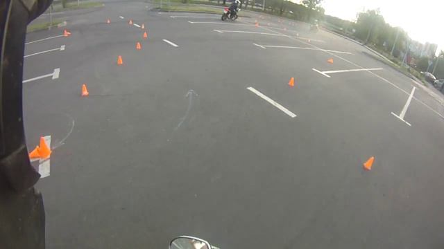[G] Мото-Джимхана. Drag Star 1100. Motorcycle Gymkhana. смотреть онлайн