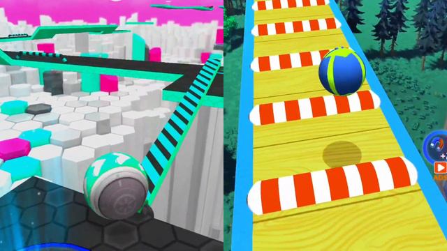 Gyrosphere trials vs Skyrolling3d Speedrun New update walkthought Gameplay. смотреть онлайн