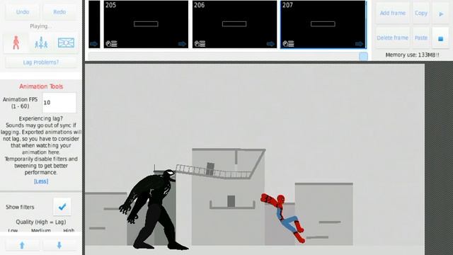 Stick nodes Spiderman vs venom смотреть онлайн