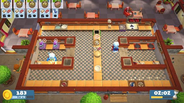 Overcooked 2 | Single Player, Hidden Level Kevin 1 (3 Stars) смотреть онлайн