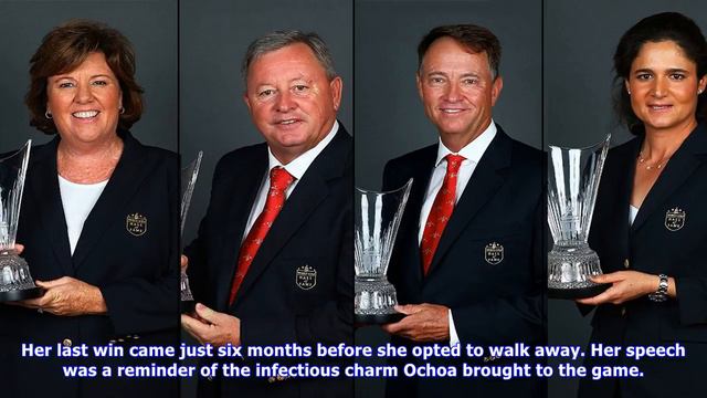 Lorena ochoa enters world golf hall of fame, continues to build legacy смотреть онлайн