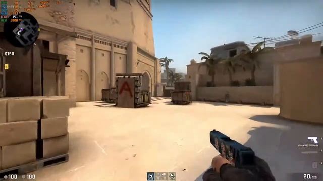 CS2 | I7-4770 | RX 580 8GB | 16GB RAM | 1080p All Settings смотреть онлайн