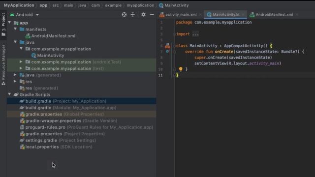 Android Studio Tutorial 2020 - Android Basics in Kotlin смотреть онлайн