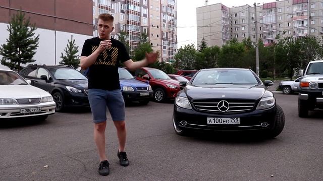 MERCEDES CL 600 ЖИВ! БЕДА СО СМАРТОМ :( смотреть онлайн