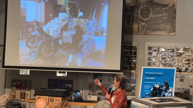 Elspeth Beard, Live At Bob's BMW 5/6/2023 - 1st British Woman To Circle The World On A Motorcycle!