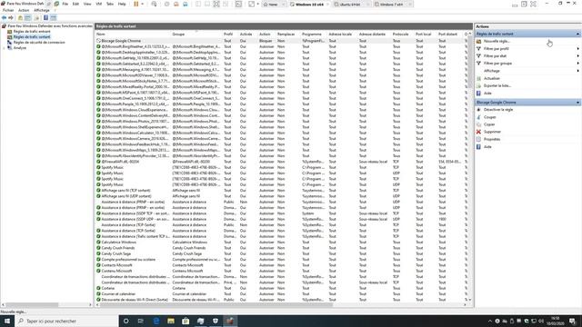 Pare feu Windows : comment autoriser/bloquer une application смотреть онлайн