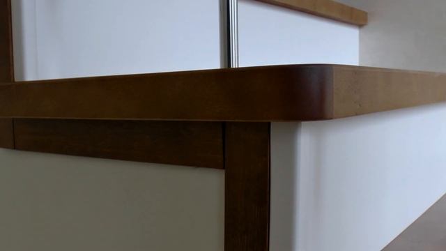 Портфолио. Отделка бетонной лестницы. смотреть онлайн