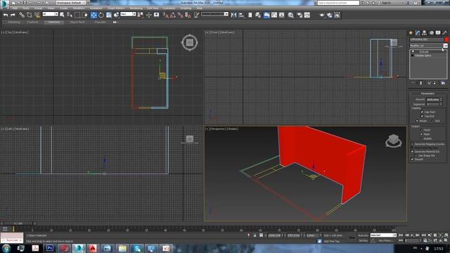 1 Урок. Стены в 3д максе