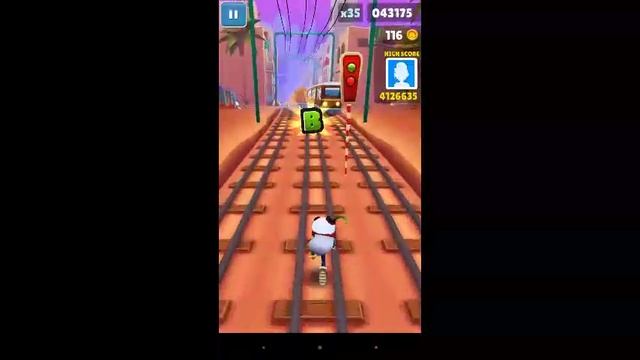Subway Surfers Game Part 1 - endless running mobile game смотреть онлайн