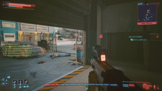 Cyberpunk 2077 Blackwall is scary смотреть онлайн