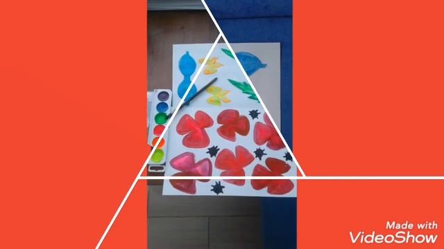 Поделка в технике аппликация "Маки", студии прикладного творчества "Креатив" РДК "Аэлита" смотреть онлайн